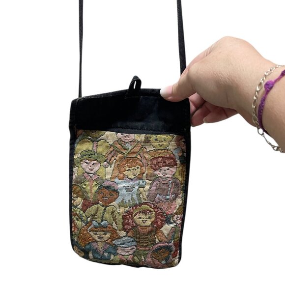 Children Of The World Crossbody Bag Beige One Size Vintage - Picture 5 of 9